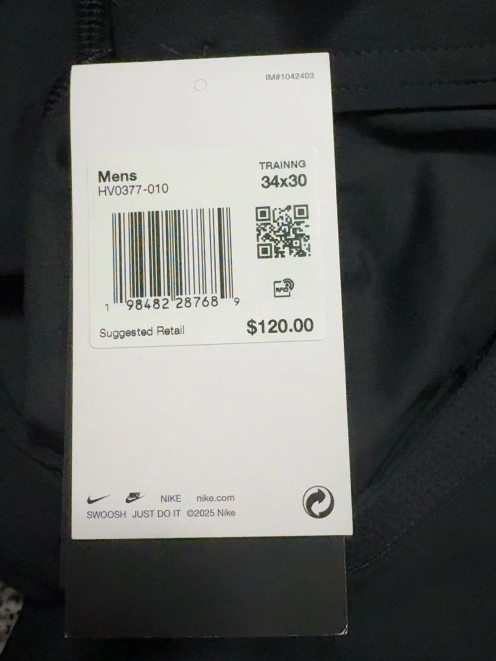 Nike 24.7 Perfect Stretch Men’s Dri-FIT UV Loose Fit Utility Pants 34X30 NWT